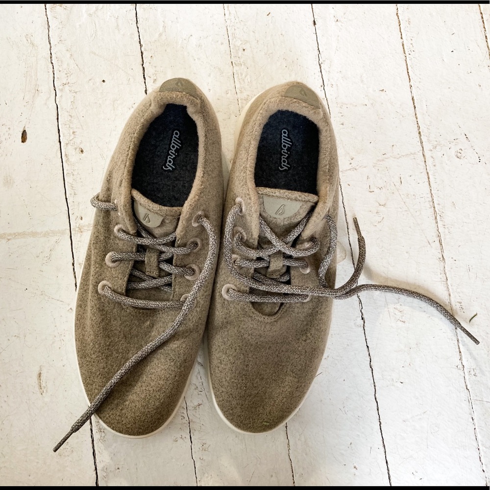 Heather Green Wool Runner